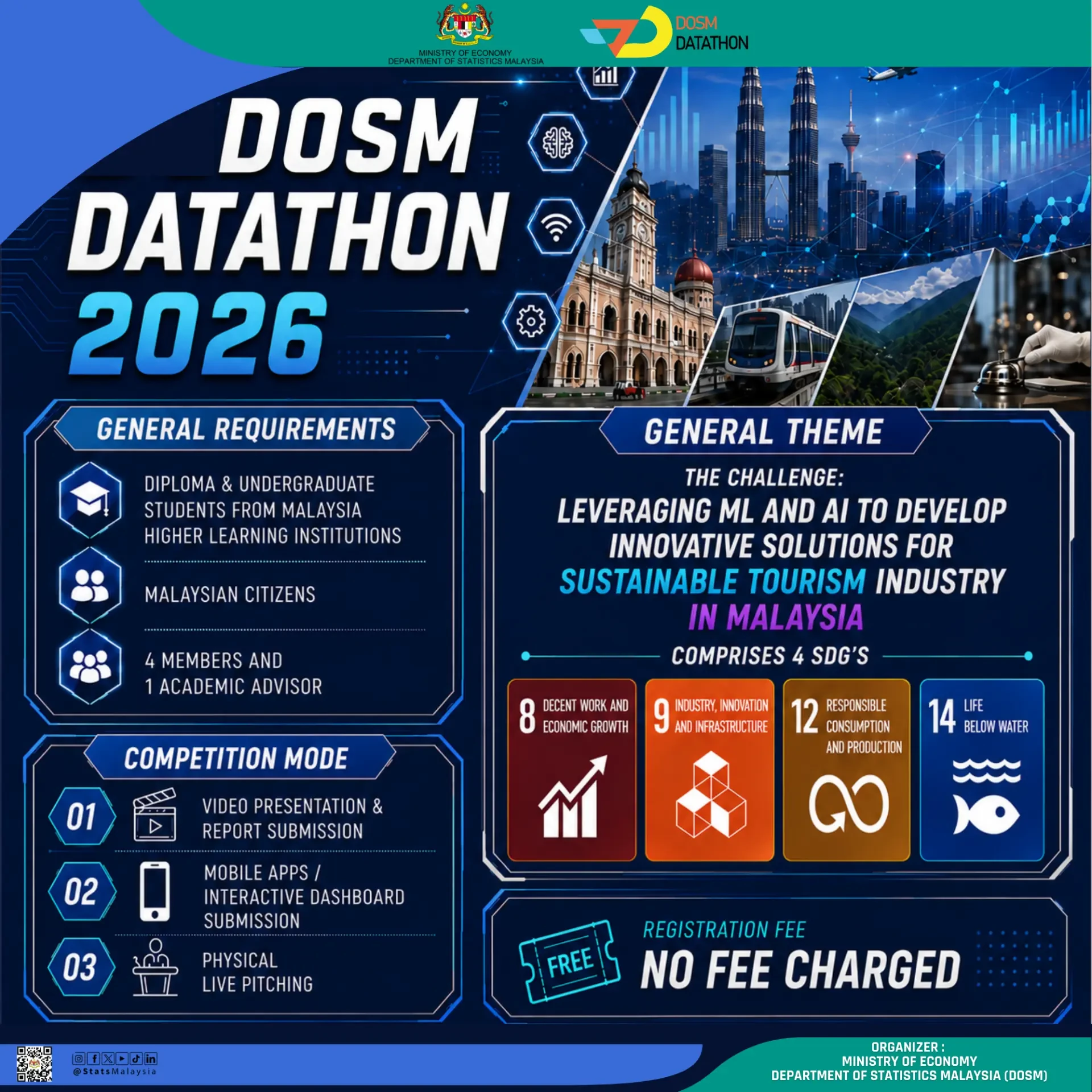 Competition information poster