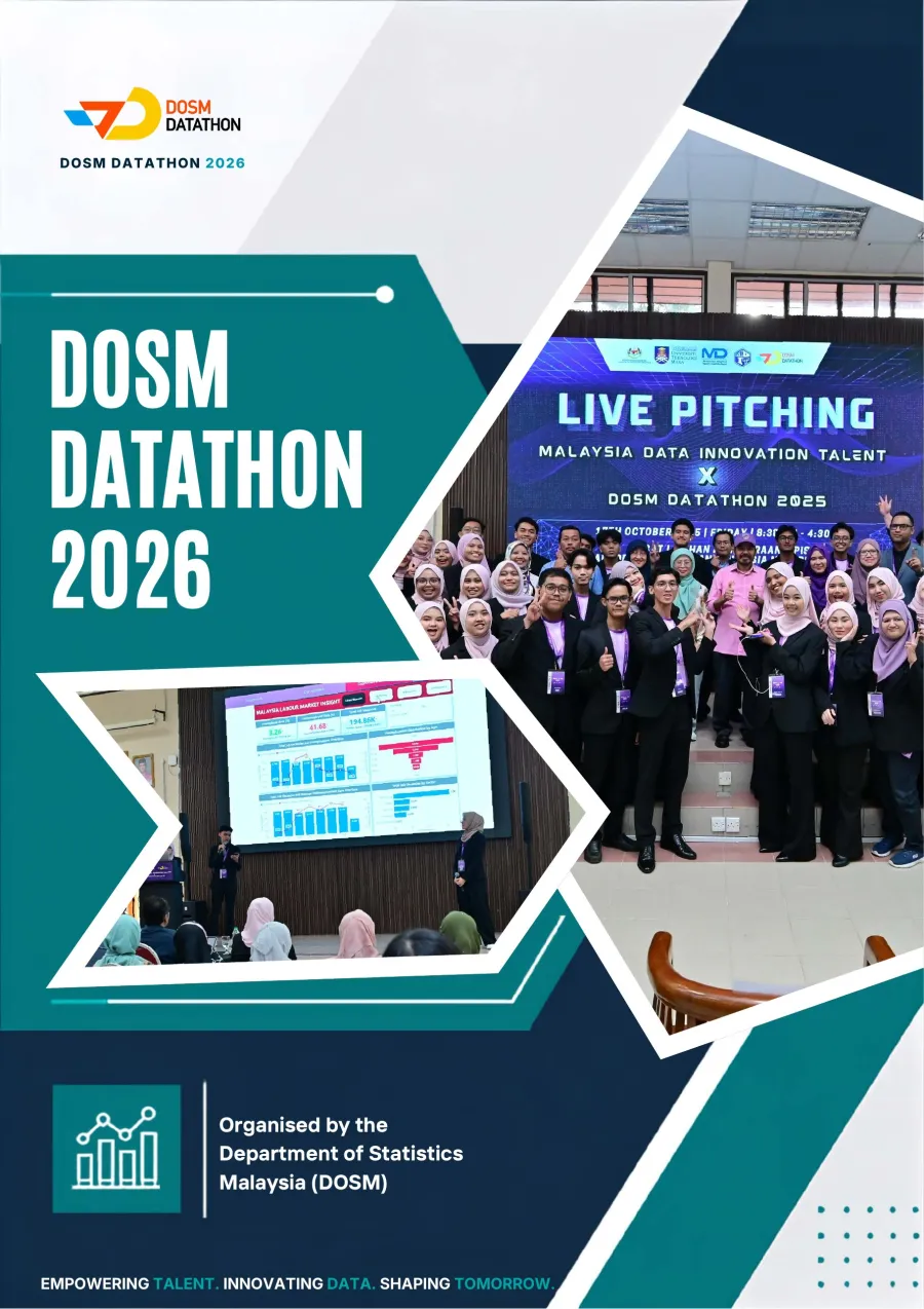 DOSM Datathon 2026 booklet cover
