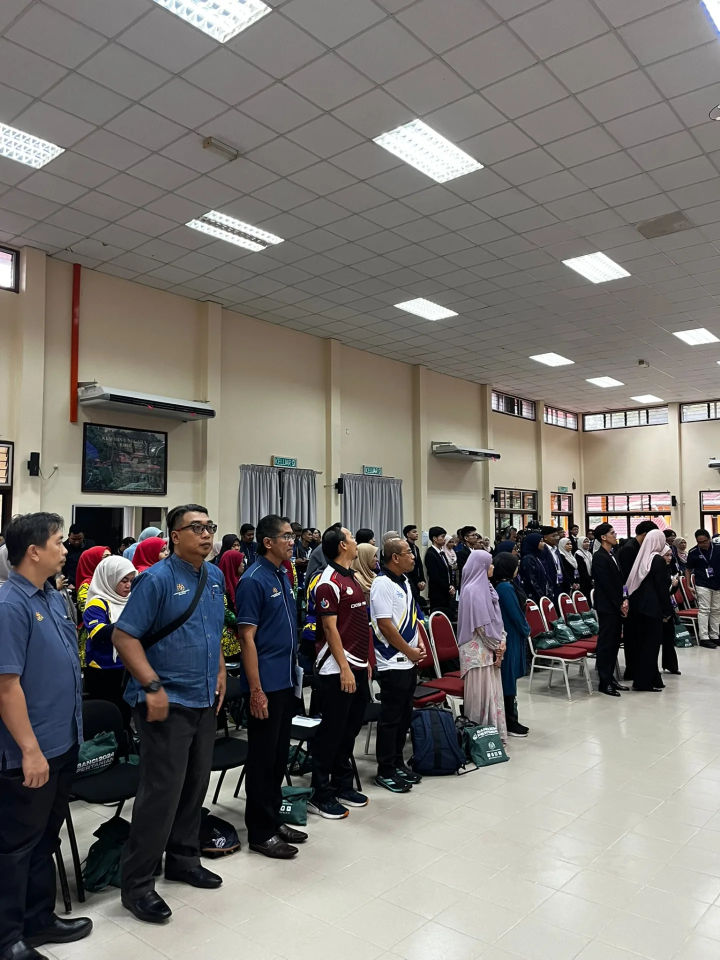 Opening ceremony — Negaraku