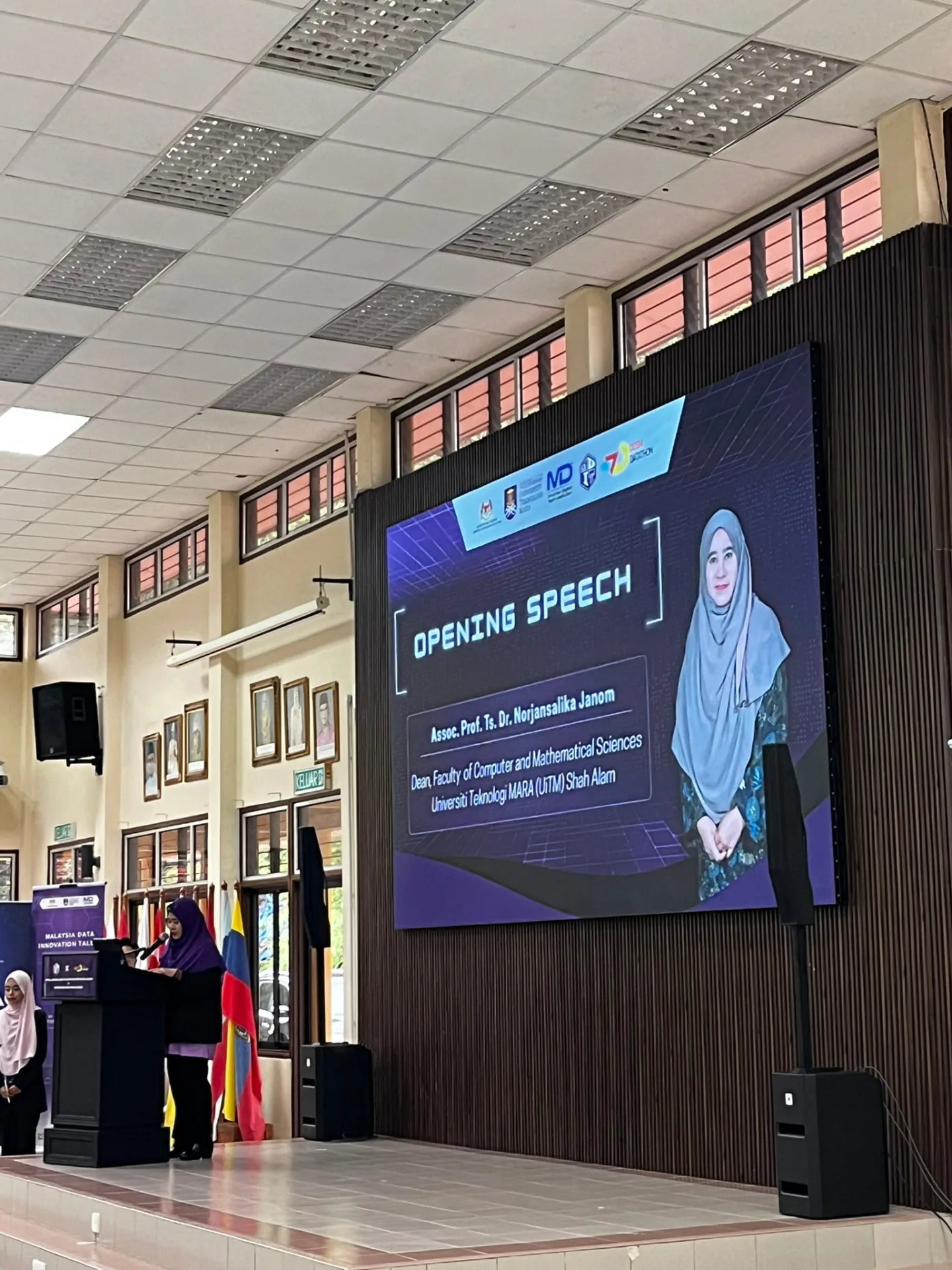 Opening speech by the Dean, FSKM UiTM Shah Alam