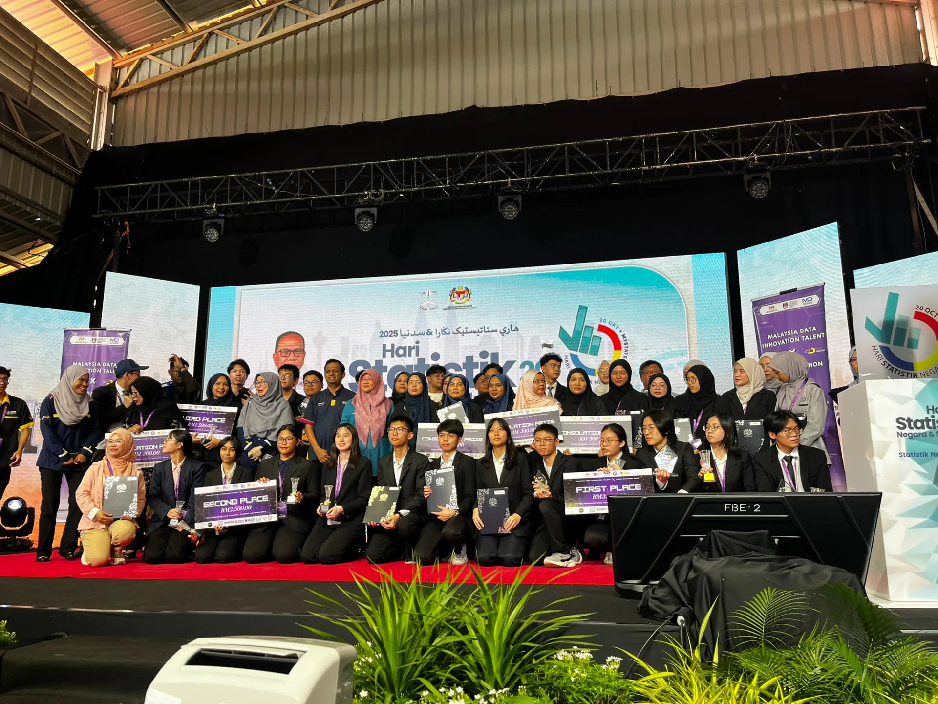 Winners announced at Hari Statistik Negara 2025