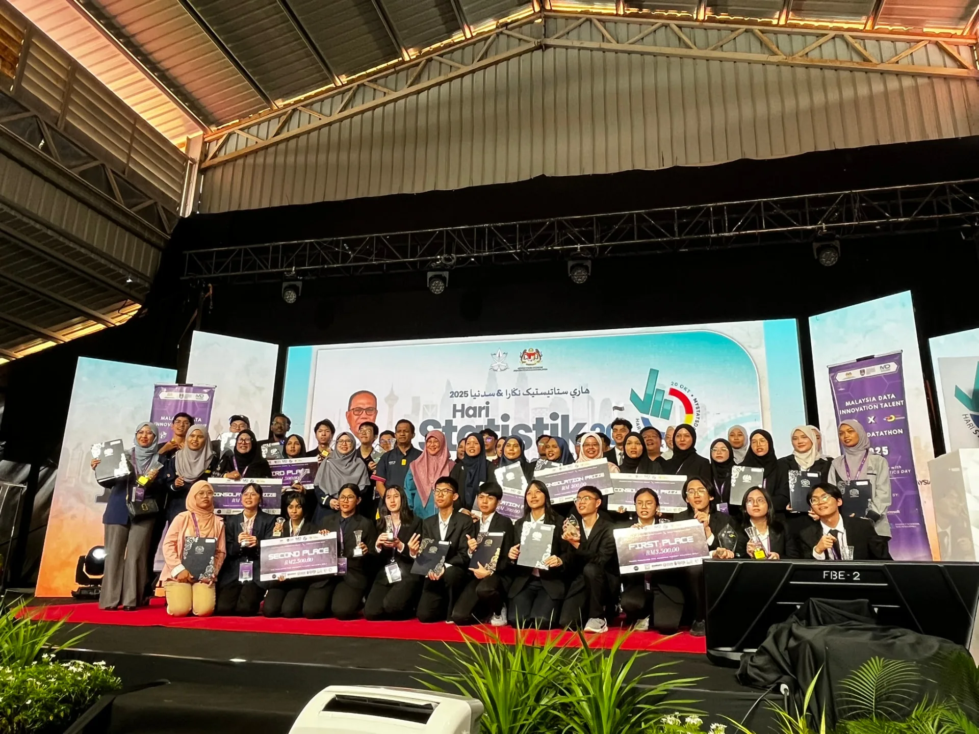 Prize presentation on the HSN 2025 main stage