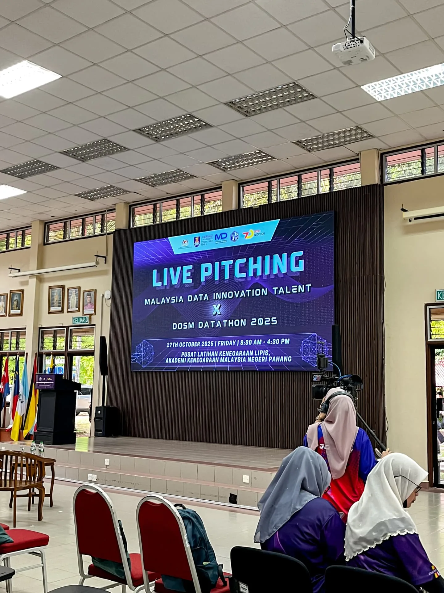 Live Pitching stage, Pusat Latihan Kenegaraan Lipis